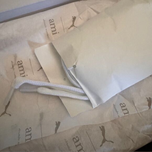 PUMA X Ami Suede Vintage “jaffa Orange” Sneakers Sz 9.5 - Picture 5 of 11